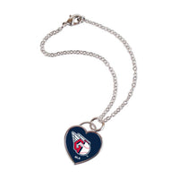 Wholesale-Cleveland Guardians Bracelet w/3D Heart