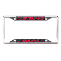 Wholesale-Cleveland Guardians CARBON Lic Plt Frame S/S Printed