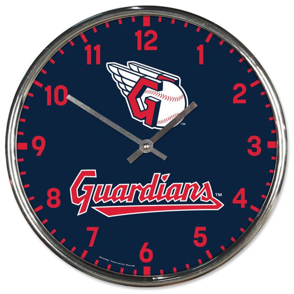 Wholesale-Cleveland Guardians Chrome Clock