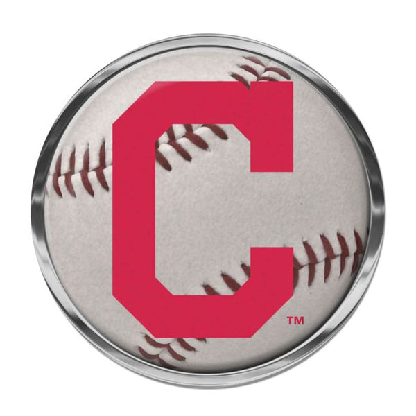 Wholesale-Cleveland Guardians Chrome Metal Domed Emblem