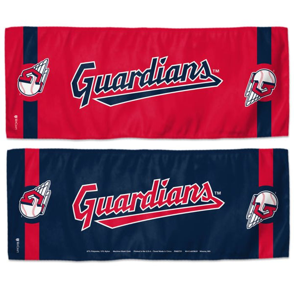 Wholesale-Cleveland Guardians Cooling Towel 12" x 30"