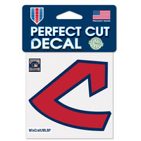 Wholesale-Cleveland Guardians / Cooperstown Perfect Cut Color Decal 4" x 4"