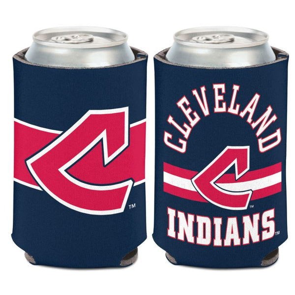 Wholesale-Cleveland Guardians / Cooperstown STRIPE Can Cooler 12 oz.