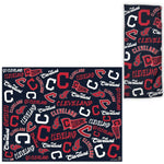 Wholesale-Cleveland Guardians / Cooperstown Scatter Print Fan Wraps