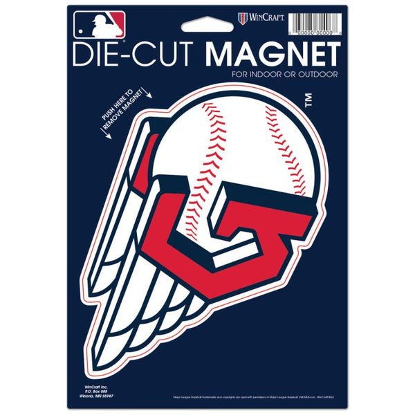 Wholesale-Cleveland Guardians Die Cut Logo Magnet 6.25" x 9"