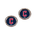 Wholesale-Cleveland Guardians Earrings Jewelry Carded Round