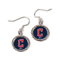 Wholesale-Cleveland Guardians Earrings Jewelry Carded Round