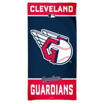 Wholesale-Cleveland Guardians Fiber Beach Towel 9lb 30" x 60"