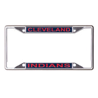 Wholesale-Cleveland Guardians GLITTER Lic Plt Frame S/S Printed