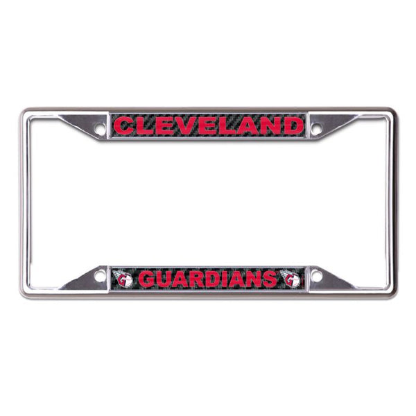 Wholesale-Cleveland Guardians Lic Plt Frame S/S Printed