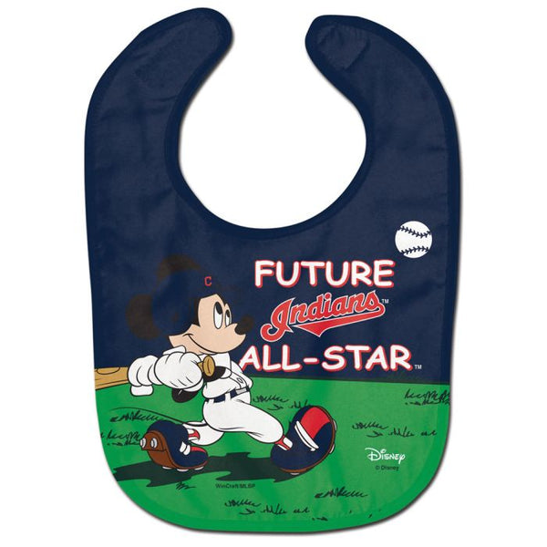 Wholesale-Cleveland Guardians MICKEY MOUSE All Pro Baby Bib