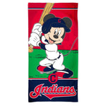 Wholesale-Cleveland Guardians MICKEY Spectra Beach Towel 30" x 60"