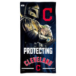 Wholesale-Cleveland Guardians Mandalorian Spectra Beach Towel 30" x 60"