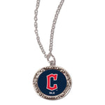 Wholesale-Cleveland Guardians Necklace w/Charm Jewelry Card