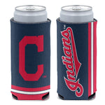 Wholesale-Cleveland Guardians Primary 12 oz Slim Can Cooler