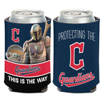Wholesale-Cleveland Guardians / Star Wars Mandalroian Can Cooler 12 oz.