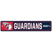 Wholesale-Cleveland Guardians Street / Zone Sign 3.75" x 19"