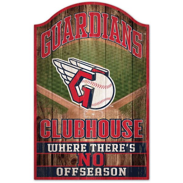 Wholesale-Cleveland Guardians Wood Sign 11" x 17" 1/4" thick