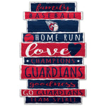 Wholesale-Cleveland Guardians Wood Sign 11" x 17" 1/4" thick