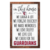 Wholesale-Cleveland Guardians Wood Sign 11" x 17" 1/4" thick