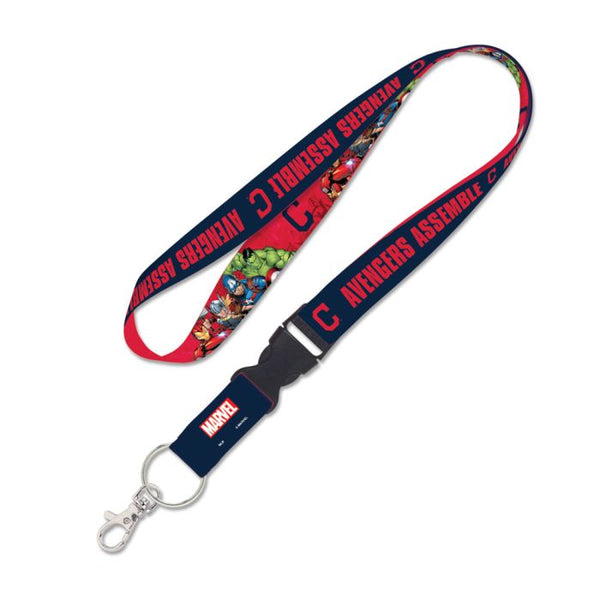 Wholesale-Cleveland Guardians (c) 2021 MARVEL Lanyard w/detachable buckle 1"