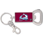 Wholesale-Colorado Avalanche Bottle Opener Key Ring Rectangle