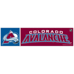 Wholesale-Colorado Avalanche Bumper Strip 3" x 12"