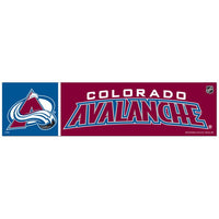 Wholesale-Colorado Avalanche Bumper Strip 3" x 12"