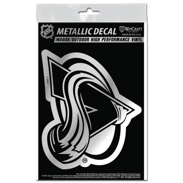 Wholesale-Colorado Avalanche Decal Metallic 3" x 5"