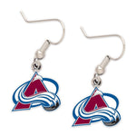 Wholesale-Colorado Avalanche Earrings Jewelry Card