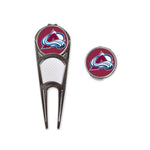 Wholesale-Colorado Avalanche Golf Mark/Tool/H Clip Combo*