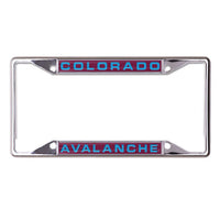 Wholesale-Colorado Avalanche Lic Plt Frame S/S Printed