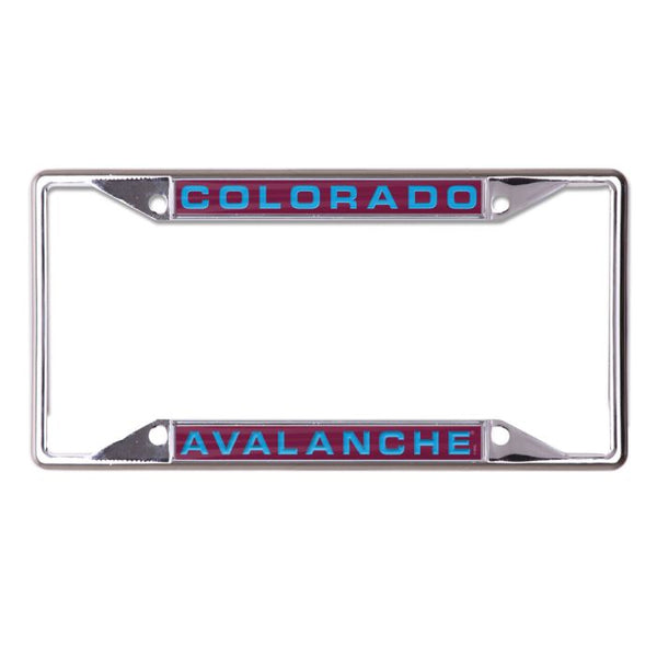 Wholesale-Colorado Avalanche Lic Plt Frame S/S Printed