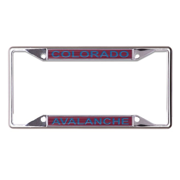 Wholesale-Colorado Avalanche Lic Plt Frame S/S Printed