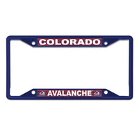 Wholesale-Colorado Avalanche Lic Plt Frame S/S