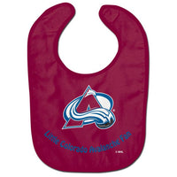 Wholesale-Colorado Avalanche Little Fan All Pro Baby Bib