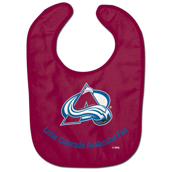 Wholesale-Colorado Avalanche Little Fan All Pro Baby Bib