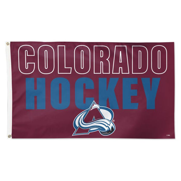 Wholesale-Colorado Avalanche Location Flag - Deluxe 3' X 5'