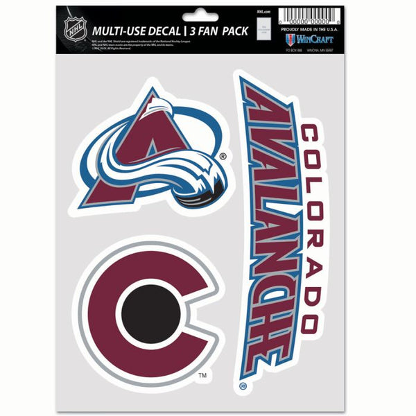 Wholesale-Colorado Avalanche Multi Use 3 Fan Pack