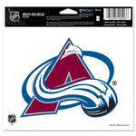 Wholesale-Colorado Avalanche Multi-Use Decal -Clear Bckrgd 5" x 6"