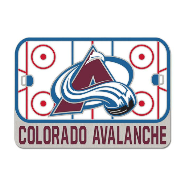 Wholesale-Colorado Avalanche RINK Collector Enamel Pin Jewelry Card
