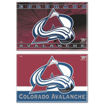 Wholesale-Colorado Avalanche Rectangle Magnet, 2pack 2" x 3"