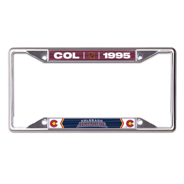 Wholesale-Colorado Avalanche Special Edition Lic Plt Frame S/S Printed