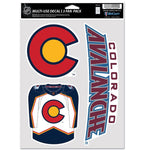 Wholesale-Colorado Avalanche Special Edition Multi Use 3 Fan Pack