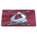 Wholesale-Colorado Avalanche Specialty Acrylic License Plate