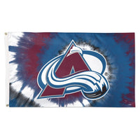 Wholesale-Colorado Avalanche TDYE Flag - Deluxe 3' X 5'