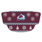 Wholesale-Colorado Avalanche / Ugly Sweater Ugly Sweater Fan Mask Face Covers