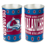 Wholesale-Colorado Avalanche Wastebasket - tapered 15"H