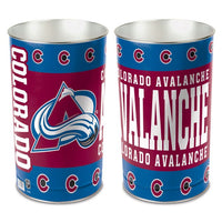 Wholesale-Colorado Avalanche Wastebasket - tapered 15"H