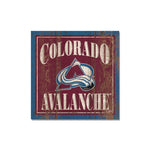 Wholesale-Colorado Avalanche Wooden Magnet 3" X 3"